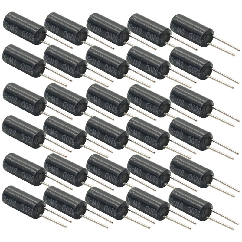 GODIYMODULES 30PCS SW-520D Vibration Sensor Metal Ball Tilt Shaking Switch,Tilt Sensor - Image 1